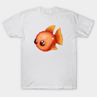 Cute Fish Drawing T-Shirt